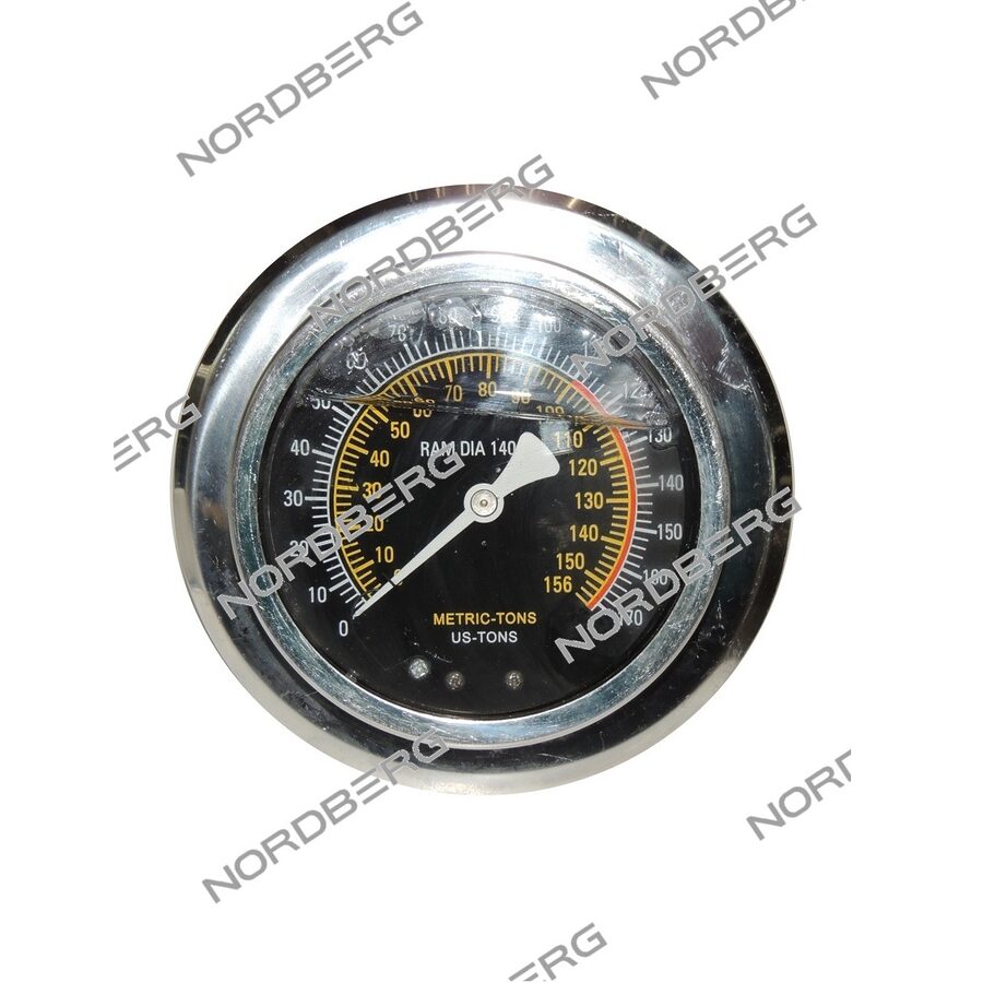 N36100A#PG(NEW) NORDBERG Манометр осевой глицеринонаполненный для пресса N36100A (2019)