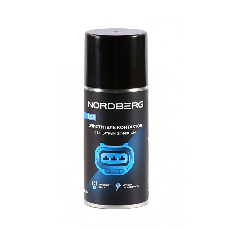 LS8-210 NORDBERG Очиститель контактов, 210 мл